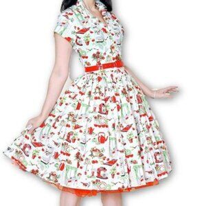 Vintage Bernie Dexter Kitchen Dress